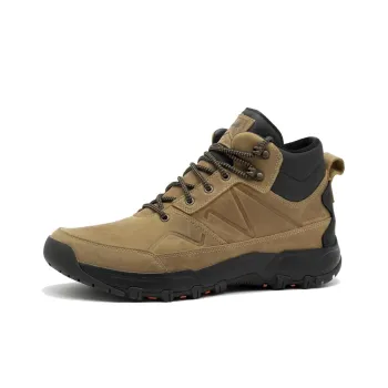 DECATHLON NH500 Cushioning Anti-Slip And Wear-Resistant Support Mid-Top Hiking Shoes Men's Brown