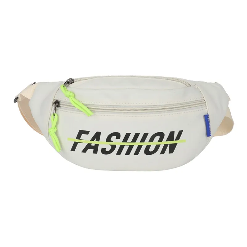 MOK Canvas Bag Sling Bag Regular Unisex White/Gray/Black/Yellow-0