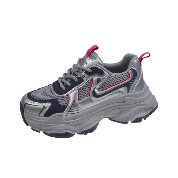 Luji Cushioning Abrasion Resistant Breathable Lightweight Low Top Chunky Sneakers Women's