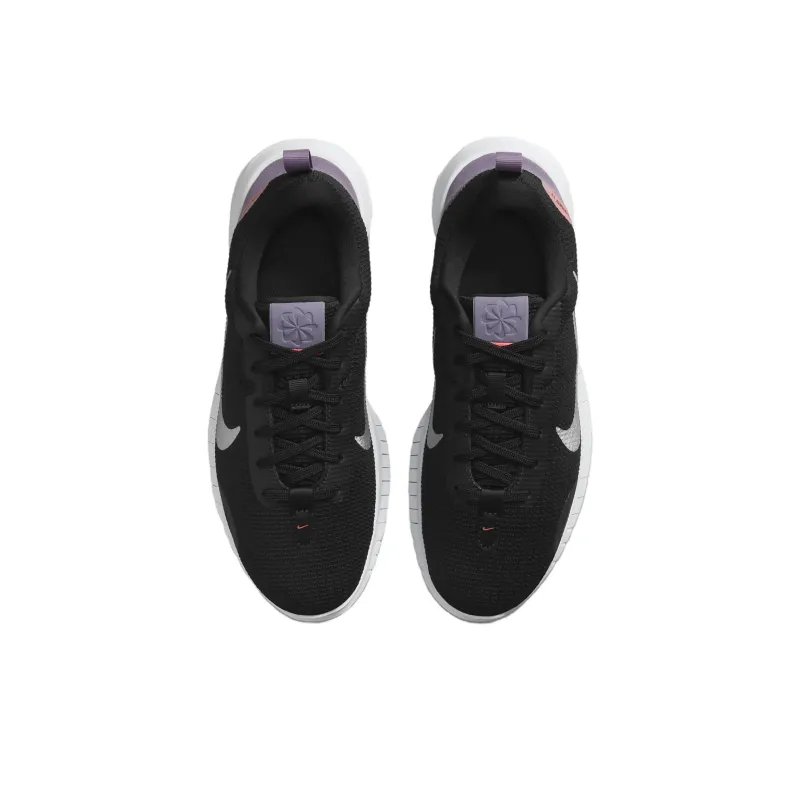 Nike Flex Experience Run 12 Anti Slip Wear Resistant Low Top Casual Running Shoes Women's Black White Pink-2