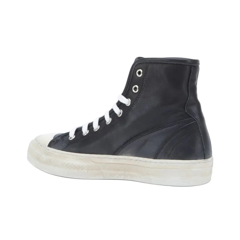 MOMA Donna Verso High-Top Skateboard Shoes Women's Black-3