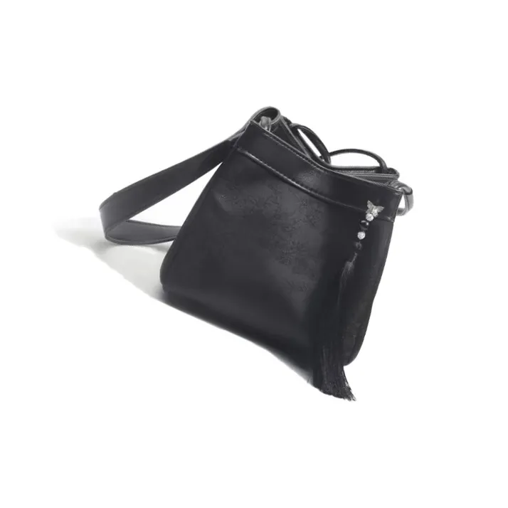 H YXIANG Canvas Bag, Shoulder Bag Women's Black/Pink/Beige/Silver-3