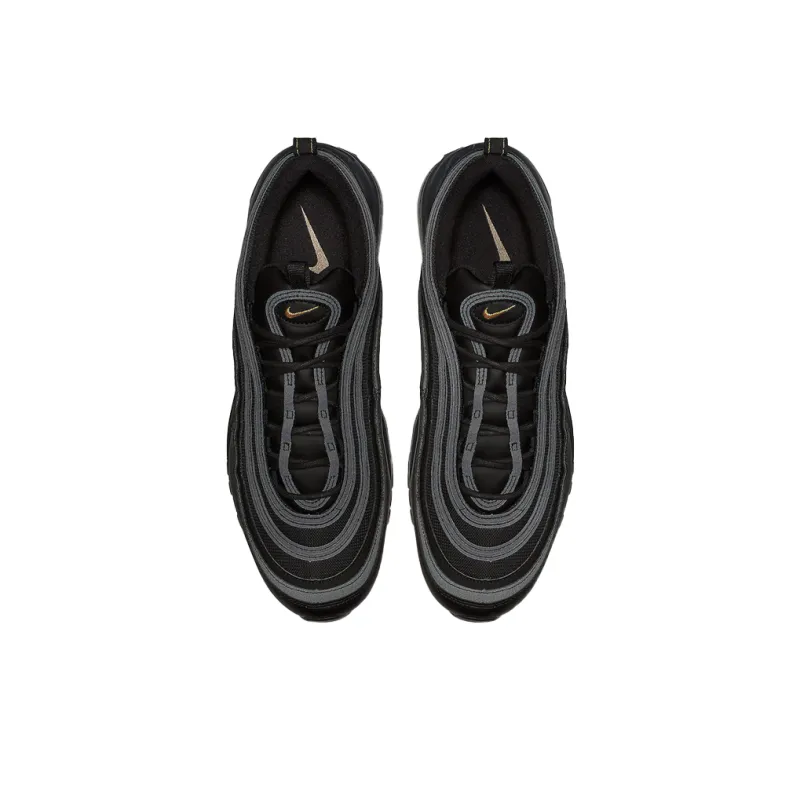 Nike Air Max 97 Leather Black Gold-2