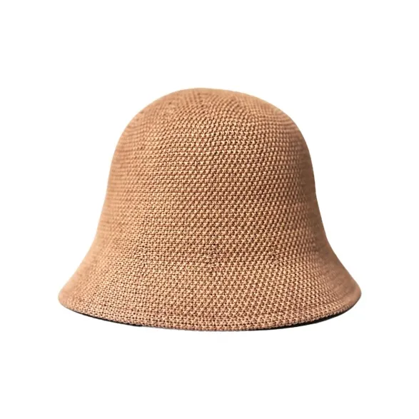 EEEENO Paper Reed Bucket Hats Women's-4