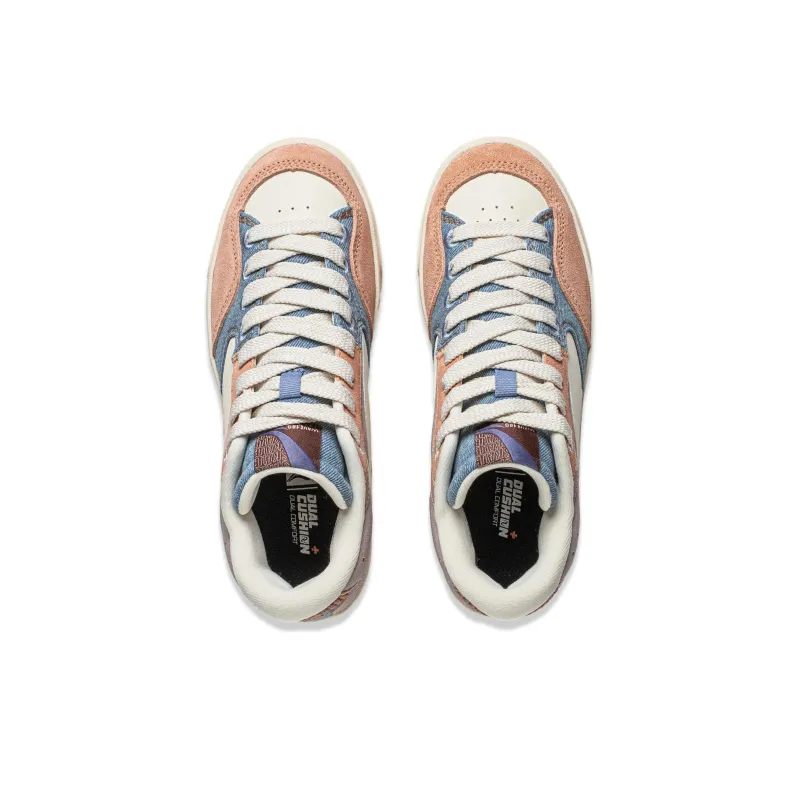 LiNing Wave 180 Wear resistant And Lightweight Mid Top Skateboard Shoes Women's-3