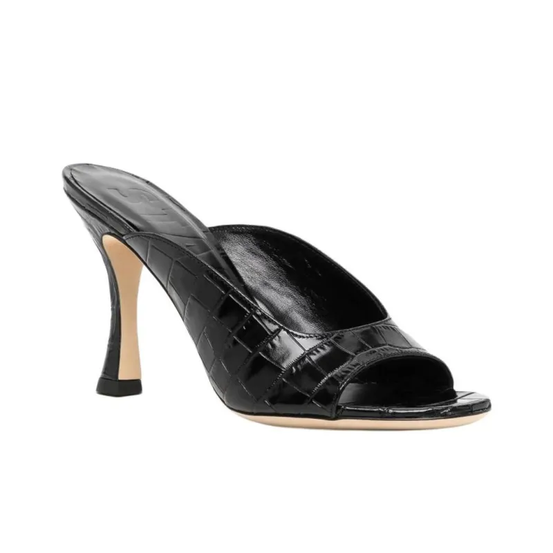 Staud Slide Slippers Women's Black-2