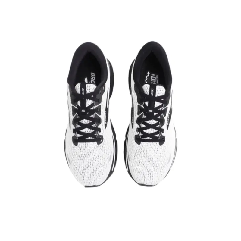 Brooks Ghost 15 'White Black'-2