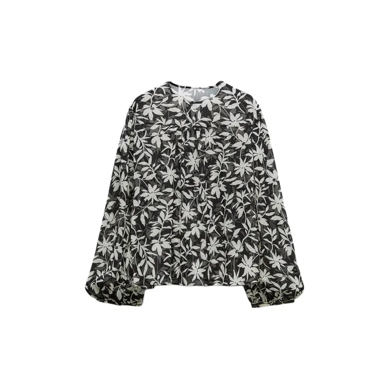 ZARA Shirts Women's Nude/Black-1