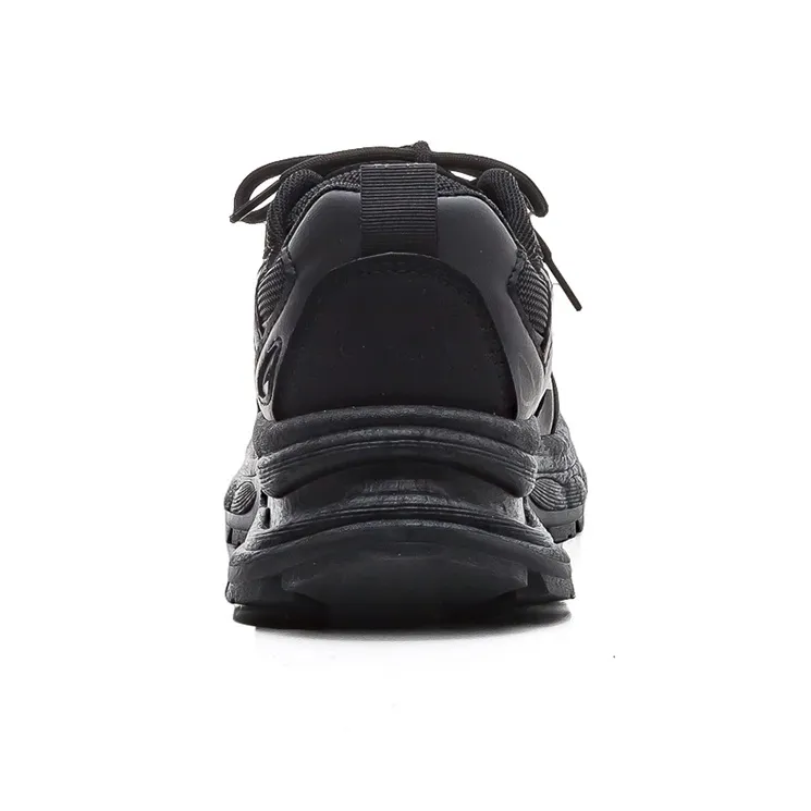 Warrior Warrior Breathable Slip Resistant Low Top Chunky Sneakers Women's Black-2