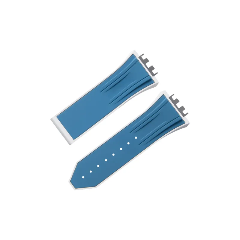 VAGENARI Rubber Watch Band Compatibility-Olio 614 Soul Collection MECA-10 One-Button Quick Release 45mm Unisex-4