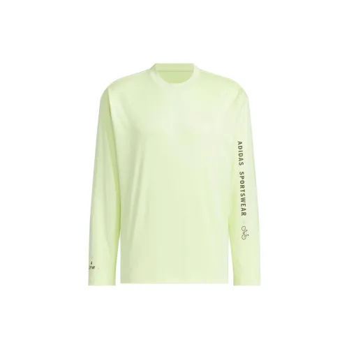 Adidas T-Shirts Men Light Yellow