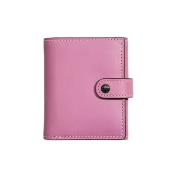 COACH Trifold Wallet Leather Wallet Mini Women's Primrose