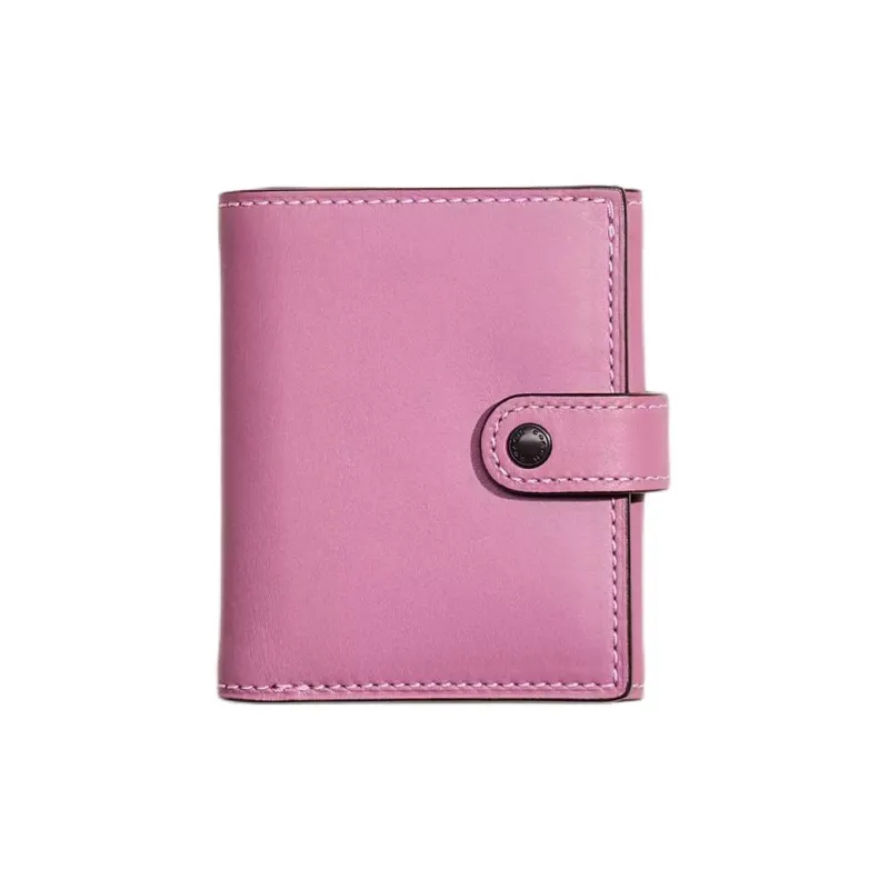 COACH Trifold Wallet Leather Wallet Mini Women's Primrose-0