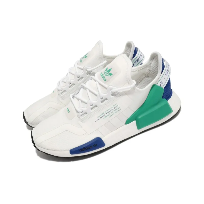 Adidas Originals Nmd R1 V2 White Cyan-4