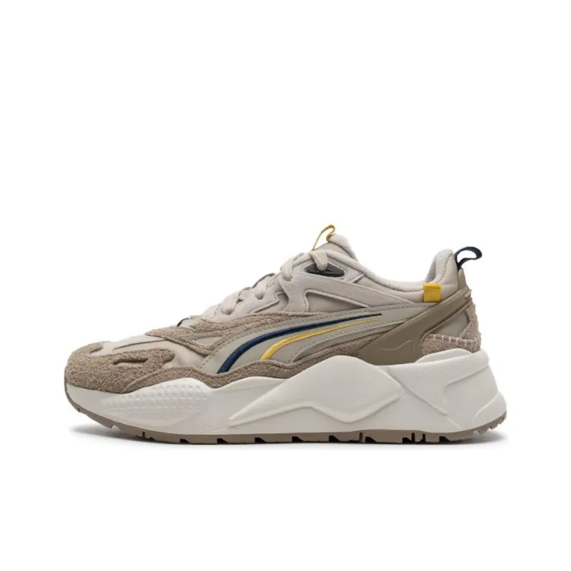 PUMA RS X Low Top Casual Shoes Unisex Gray Brown-0