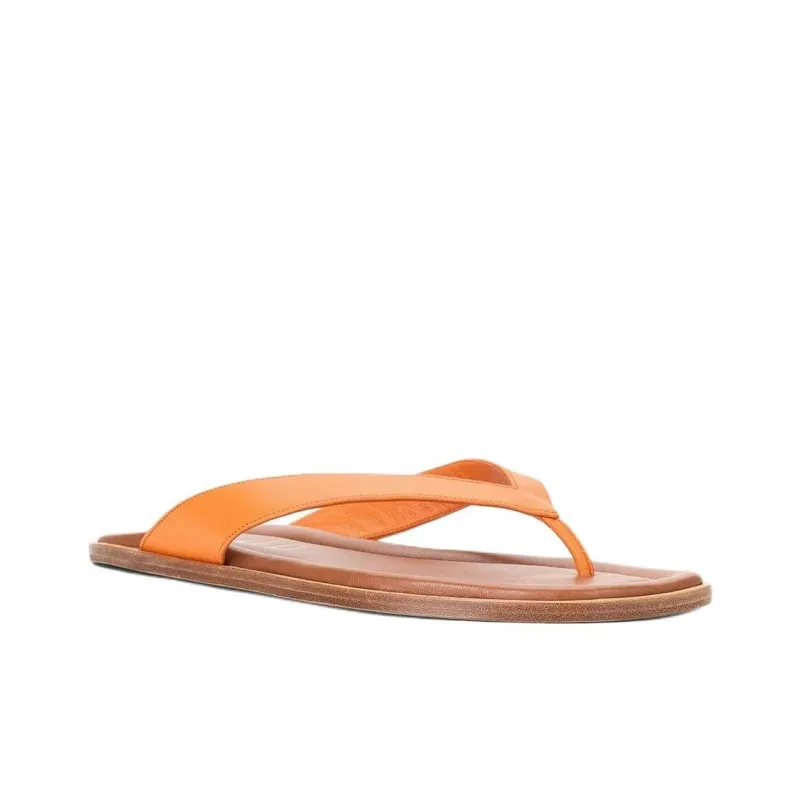 Staud Flip Flops Women's Orange-3