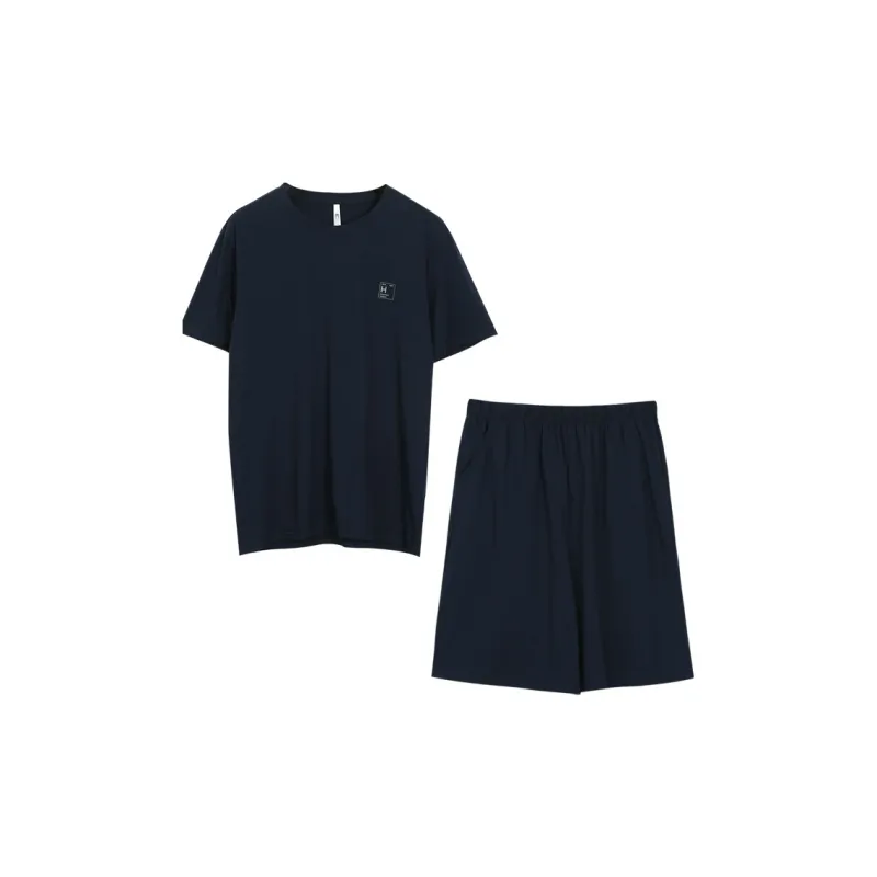 Red Beans At Home Pajama Set Men's-0