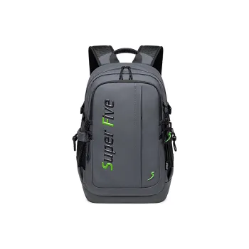 Super Five Nylon Waterproof Backpacks Backpack Laptop Bags Unisex Black/Blue/Dark Gray