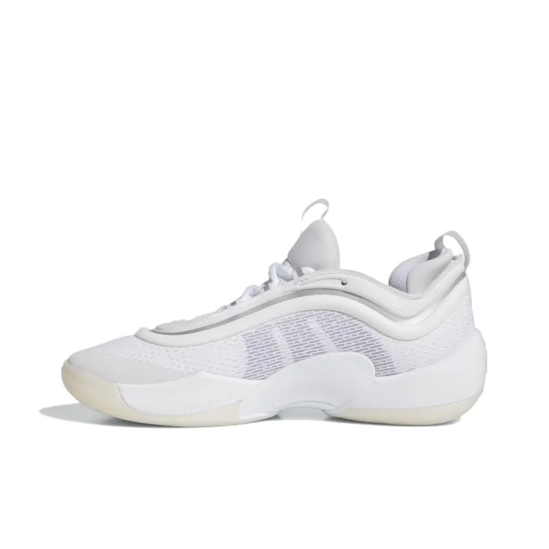 Adidas D.O.N Issue #6 Triple White Cloud White Silver Metallic-1