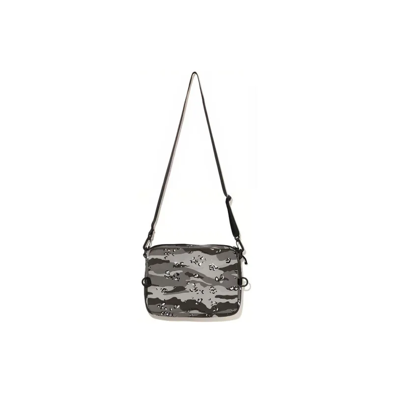 A BATHING APE Cotton Shoulder Bag, Crossbody Bag Unisex Multicolor-3