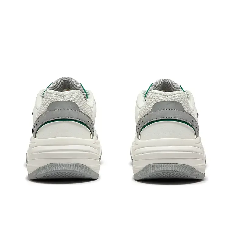 361° Sailing Series Wear Resistant Slip Resistant Low Top Chunky Sneakers Men's White Gray-3