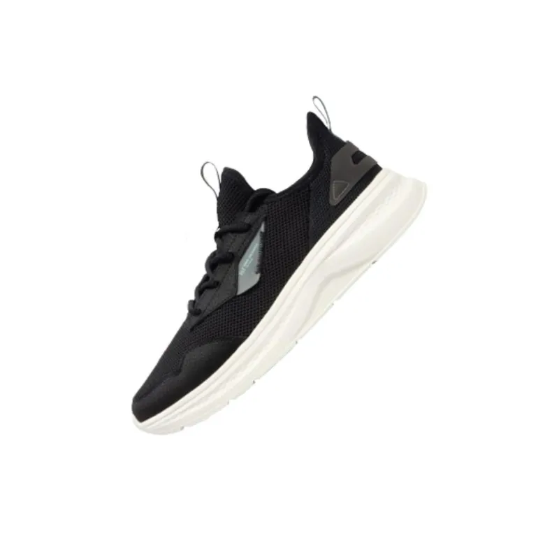 361° Breathable Lightweight Low Top Casual Running Shoes Men's Black Cyan-1