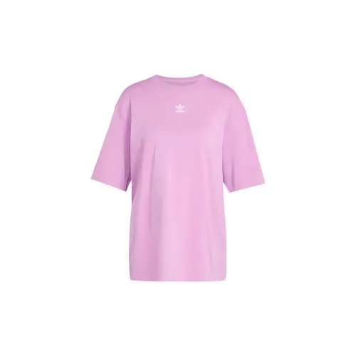 Adidas Originals ESSENTIALS T-Shirts Women's Purple