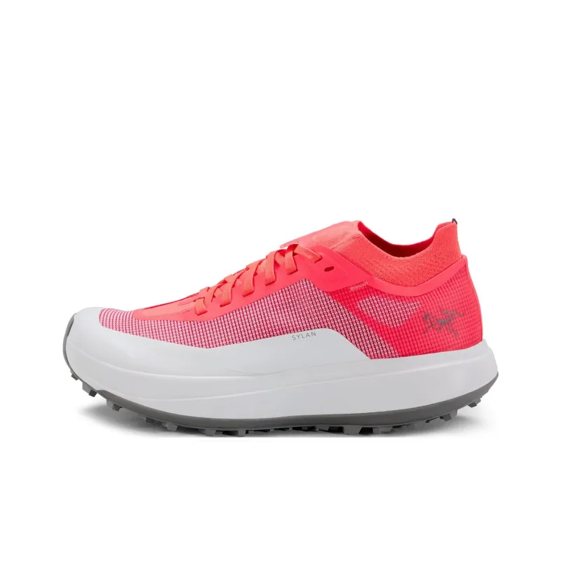 Arcteryx SYLAN Running Shoes Women's Low Top Red/White-0