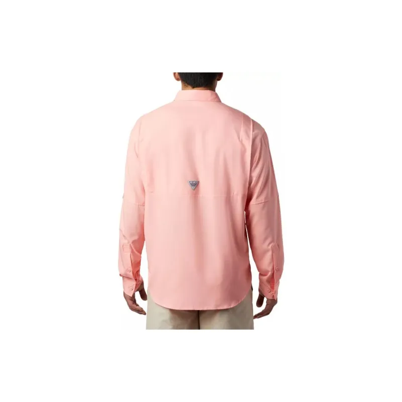 Columbia PFG Tamiami Shirt Men's Pink-1