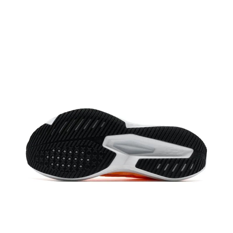 XTEP One-piece Molded 2nd Generation Cushioned Slip-Resistant Low-Top Running Shoes Men's Fresh Look Neon Orange-6