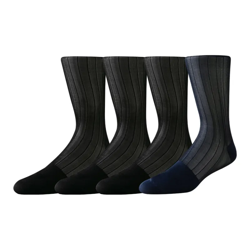 ZEROIN Knee High Socks Men's 4 Pack-9