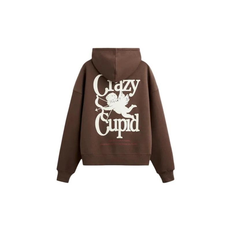 ZARA Sweatshirts Men Brown-1