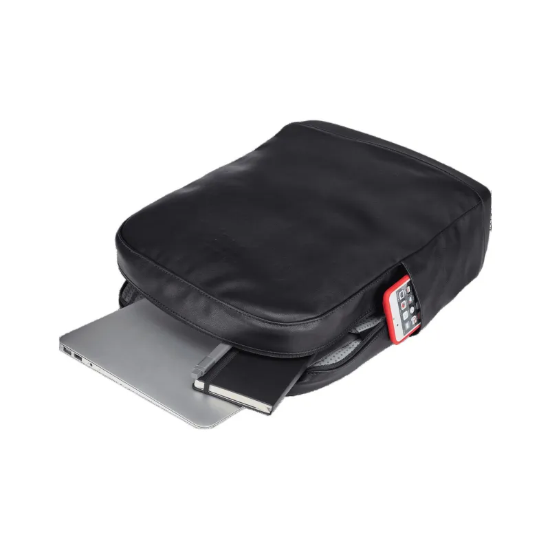 MOLESKINE Polyurethane Backpack Unisex Black-4