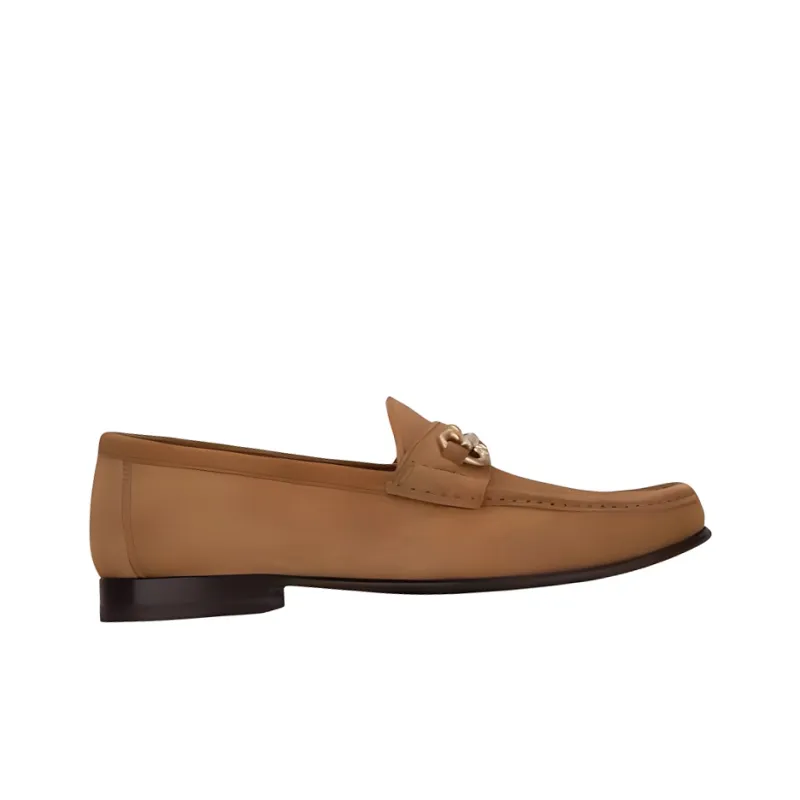 Brunello Cucinelli Horsebit-deatil Suede Loafers-1