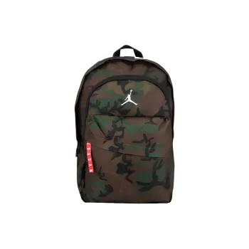 Jordan Polyester Backpack Regular Unisex Camouflage Army Green