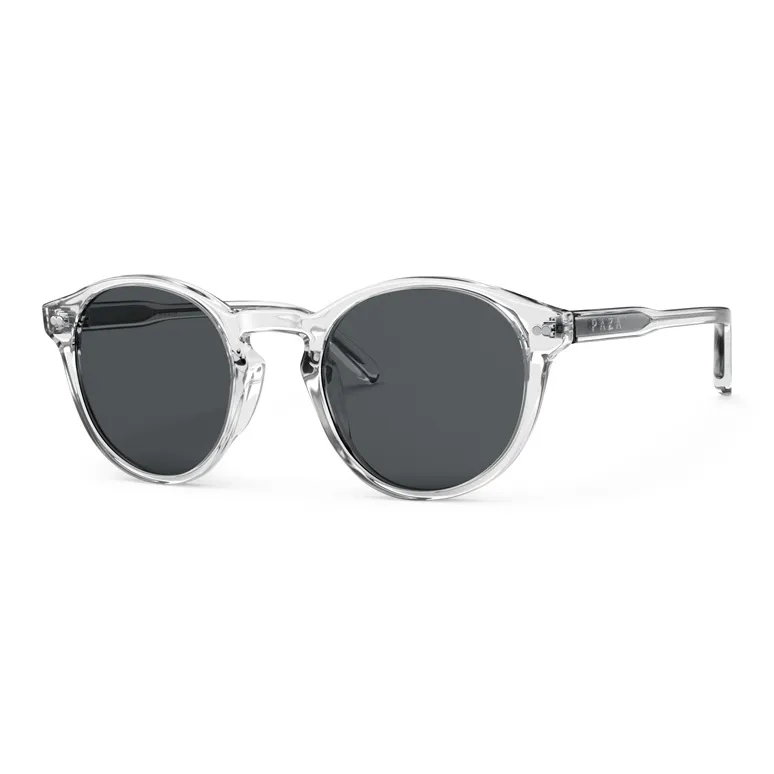 PARZIN Plate Frame Round Sunglasses Unisex Multicolor-8