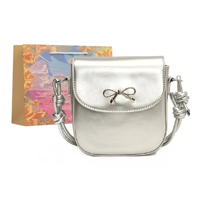 BRINCH Pu Shoulder Bag Crossbody Bag Women's Red/Black/White/Silver-12