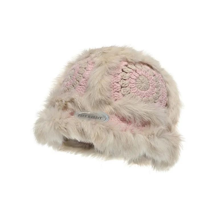 FREE RABBITⅡ Sweet Style Beanies Women's-4