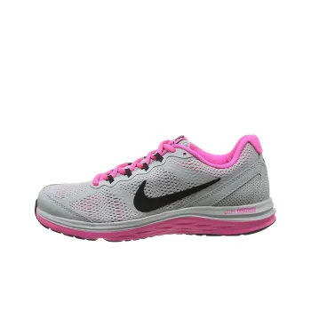 Nike Dual Fusion 3 Low Top Gray/Pink Women's
