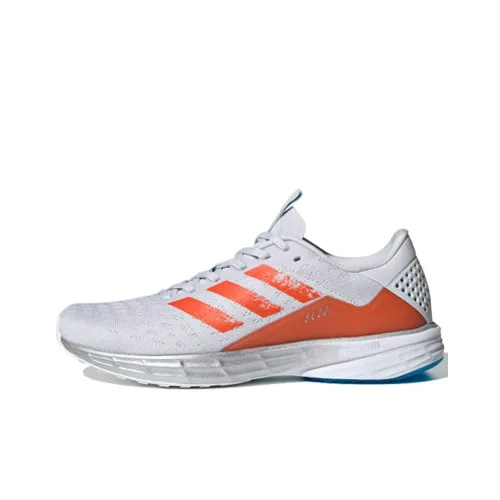 Adidas SL20 Primeblue Running Shoes Women's Low-Top White/Orange/Silver