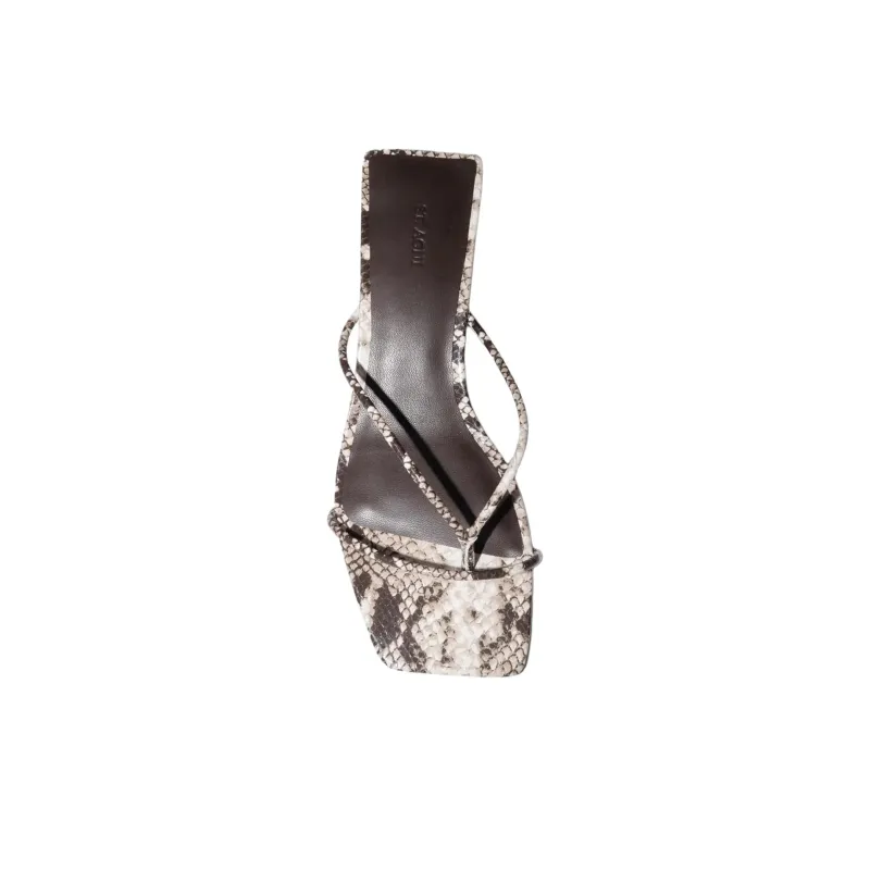 ST. AGNI Strap Sandals 6.5cm Women's White-2