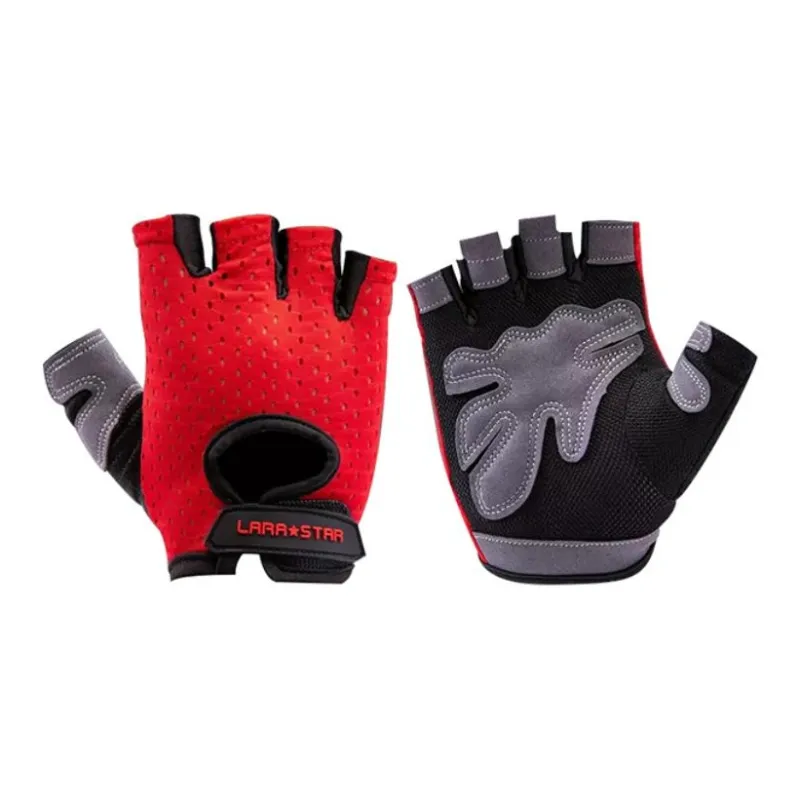 LARA STAR Fitness Glove With Palm Protection And Weightlifting Belt Protective Wear Resistant Slip Resistant-19