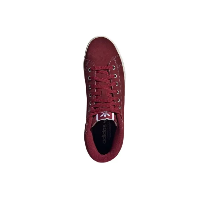 Adidas Originals STAN SMITH Collection Slip Resistant Cushioning Mid Top Skateboard Shoes Unisex Red-2