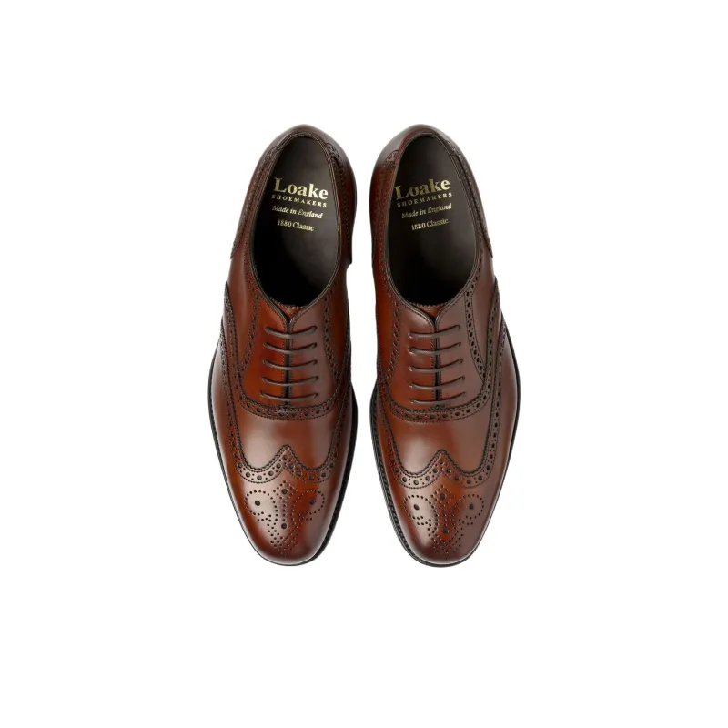 LOAKE Buckingham Dress Shoes Men's Brown-3