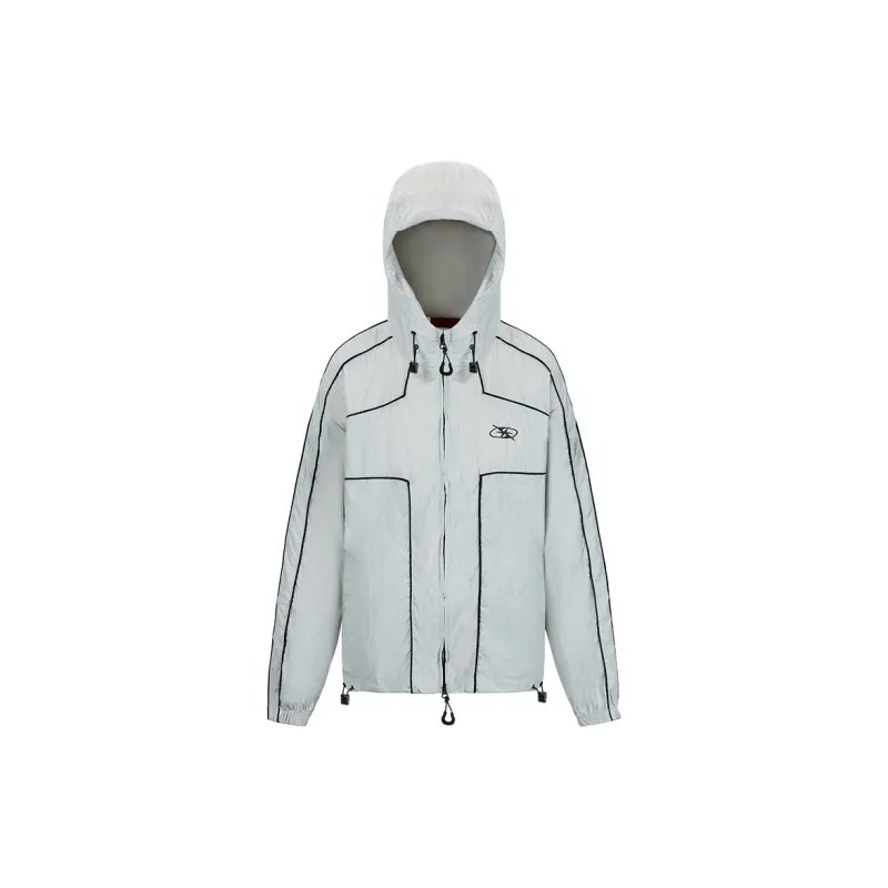 GRKC Sun Protection Clothing Unisex Light Gray-2