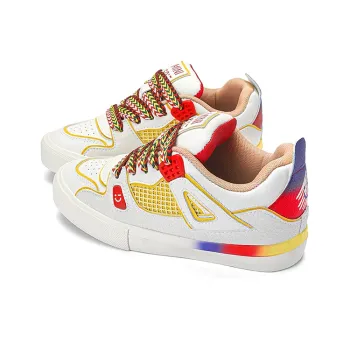 MINISO Skateboard Shoes Unisex Neon Yellow
