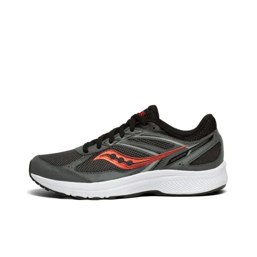 Saucony Cohesion 14 Running Shoes Men Low-Top Gray Black