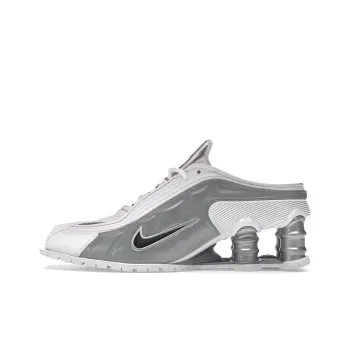 Nike Shox MR4 Mule Martine Rose Metallic Silver Women's