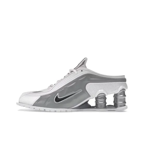 Nike Shox MR4 Mule Martine Rose Metallic Silver