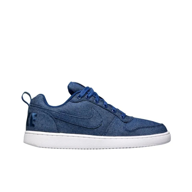 Nike Court Borough Anti Slip Wear Resistant Low Top Casual Shoes Unisex Blue-1